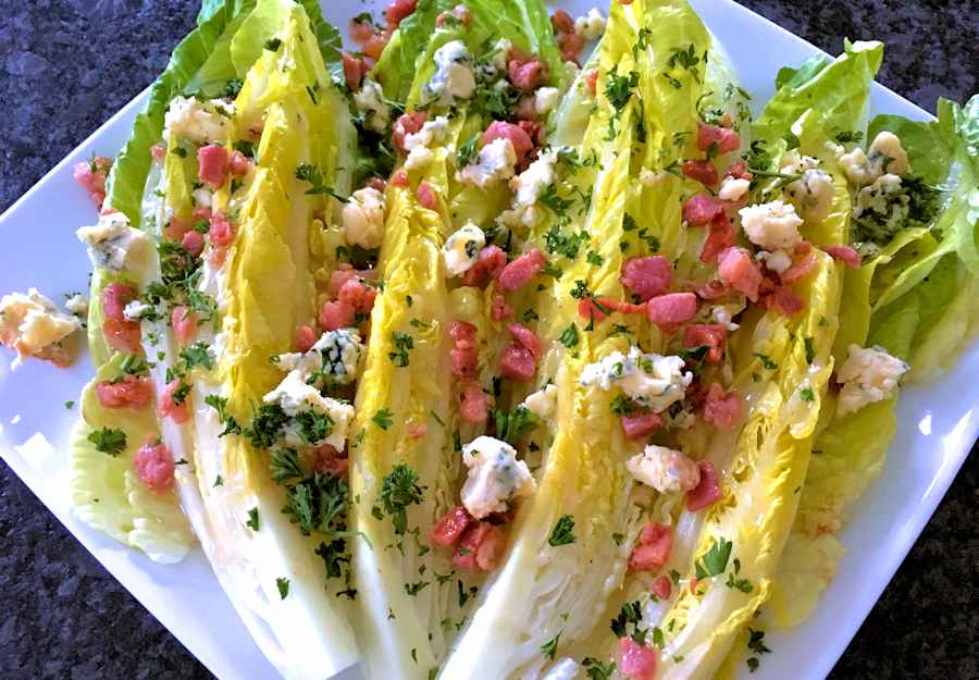 Lettuce Bacon And Blue Cheese Recipe Cuisine Fiend